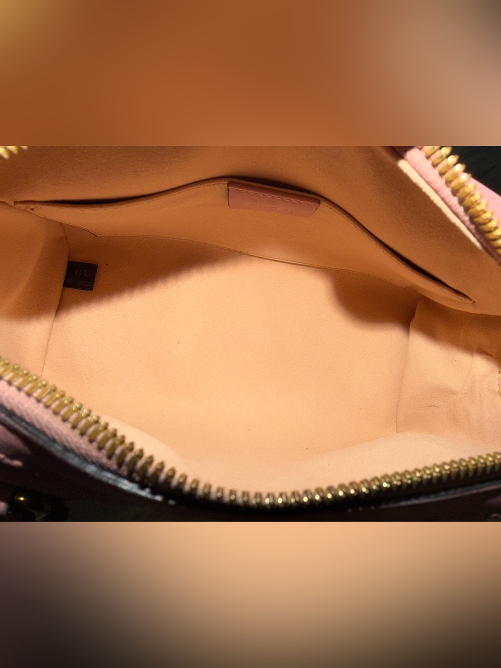 Gucci Pink Microguccissima Leather Satchel with Gold Hardware - Picture 11 of 16